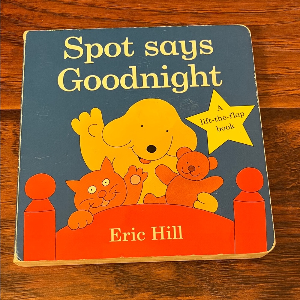 ⭐️⭐️ PICK 5 / $20 Spot Says Goodnight Lift-the-Flap Board Book